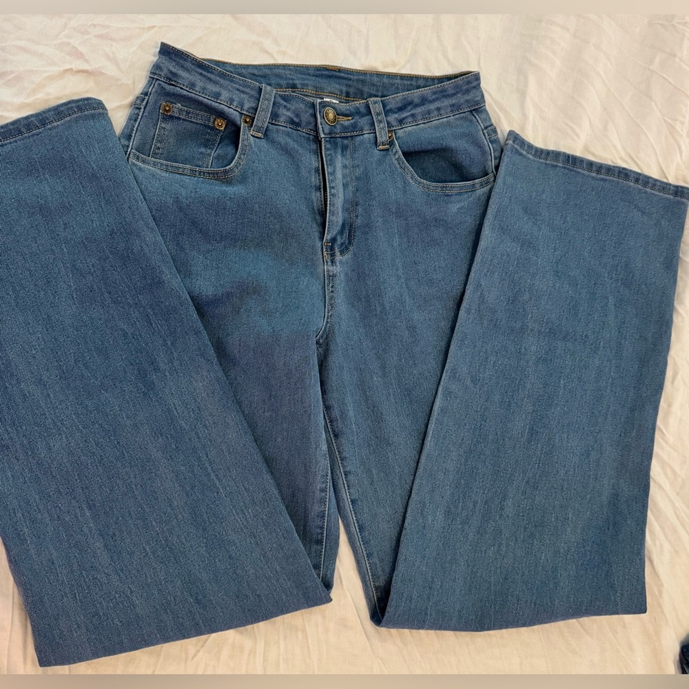 Nimin Classic Blue Denim Jeans - Size Small
